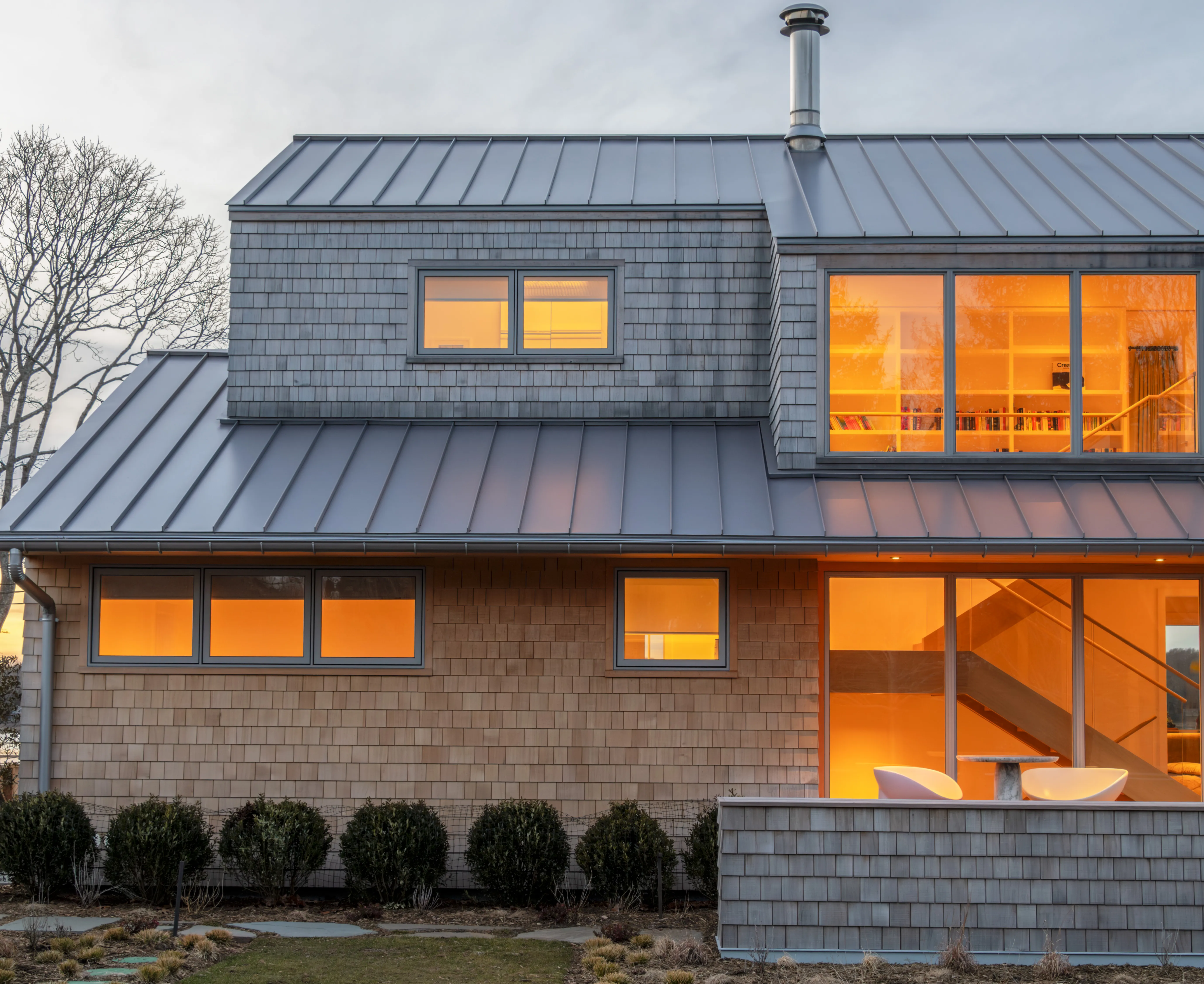 Renovation photo of the kitchen from the MenanticCreek Project